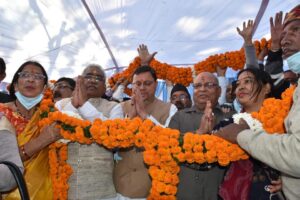 CM Dhami Pays Tribute Martyrs