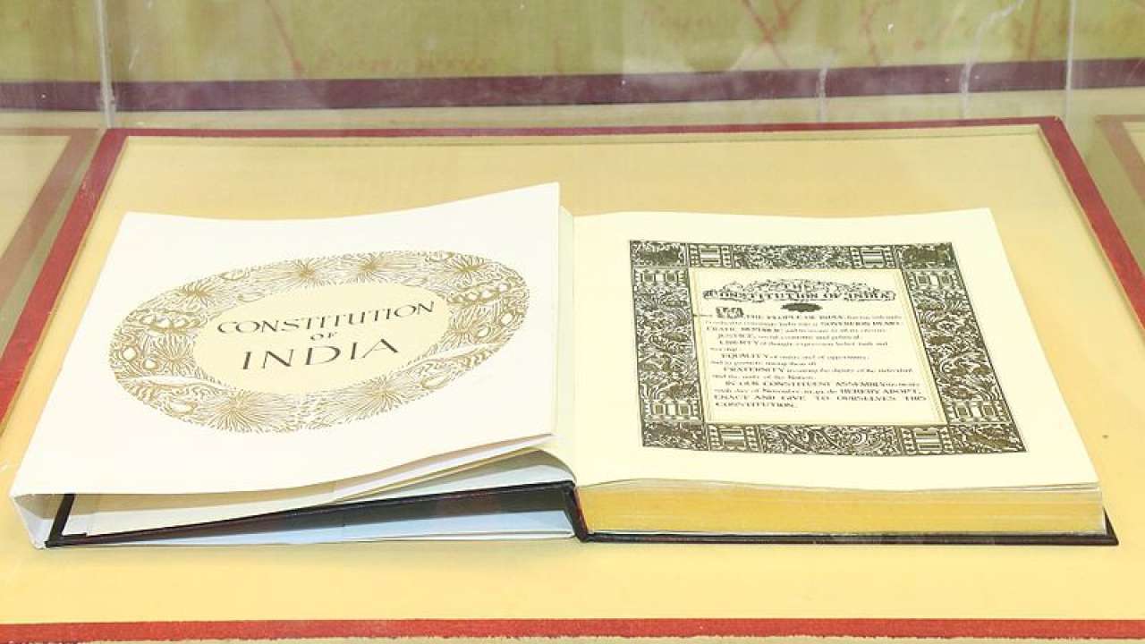 1st Copy Of Constitution Of India