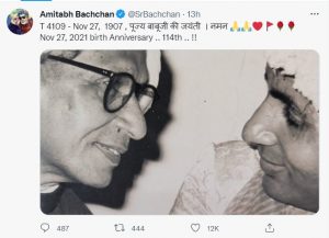 Harivansh Rai Bachchan's