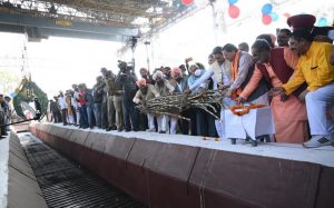 CM Dhami Launches Sugar Mill