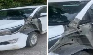 Car Accident Of Cabinet Minister
