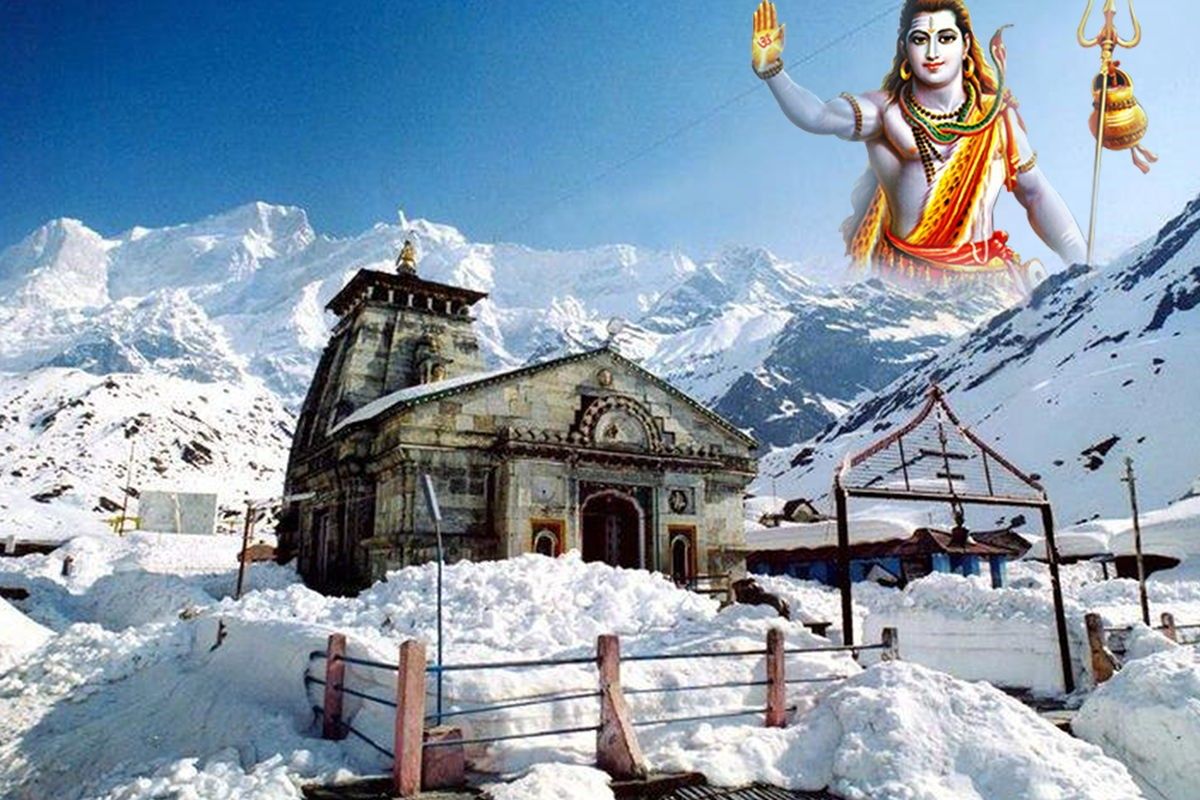 Kedarnath Dham After Snowfall