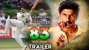Bollywood Movie 83 Trailer