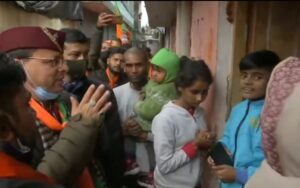 CM Dhami Door To Door Campaign