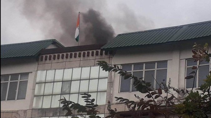 Fire In Uttarakhand Secretariat