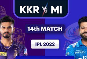 Tata IPL 2022 KKR vs MI Match