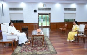 Ritu Khanduri Met The Vice President