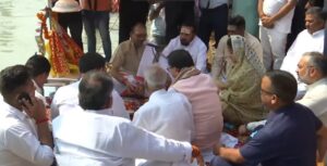 CM Pushkar In Haridwar