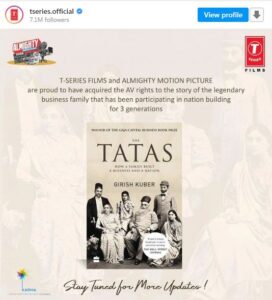 Film Made On Ratan Tata's Family