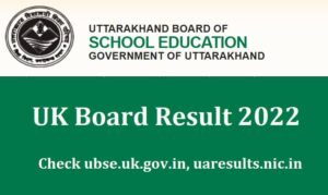 Uttarakhand Board Result