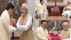 CM Dhami Meets PM Modi