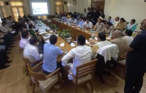 CM Dhami's Review Meeting In Haldwani