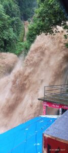 Kempty Falls In Spate Due To Rains