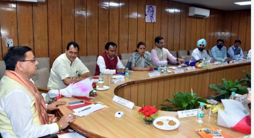 Cabinet Meeting Begins In Uttarakhand