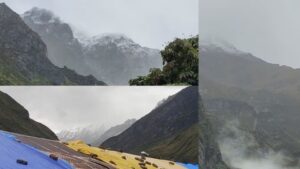 Snowfall In Uttarakhand