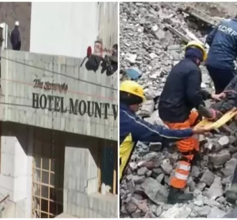 Laborer Accident In Demolishing Hotel