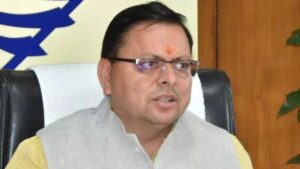 Cm Dhami On Disaster 