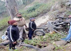 Vehicle Fell In Uttarkashi 