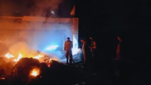 Fire In Nandprayag