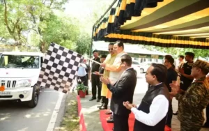Cm Dhami Flagged Off Vehicles